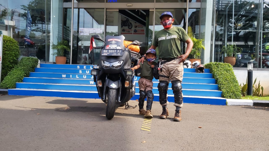 All New NMAX 155 Connected Antar Lilik Gunawan Menuju Timor Leste